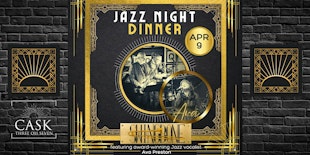 Jazz Night Dinner with SWINGBONE featuring Ava Preston @ Cask 307!