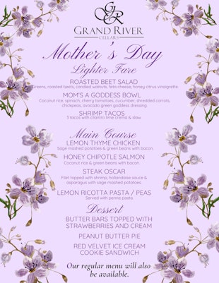 Mother's Day @ Grand River Cellars 