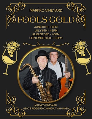Fool's Gold (LIVE MUSIC) @Markko Vineyard