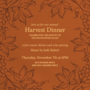 Harvest Dinner 2024 @ Laurentia