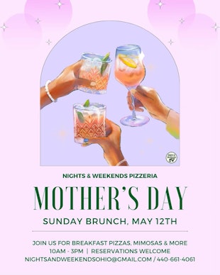 Mother's Day Brunch @ Nights & Weekends
