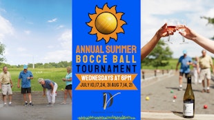 Annual Summer Bocce Ball Tournament @ Debonné Vineyards