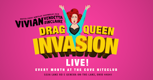 Drag Queen Invasion  @The Cove 