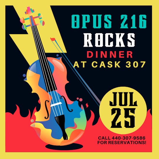 Opus 216 ROCKS (LIVE MUSIC) Dinner @ Cask 307