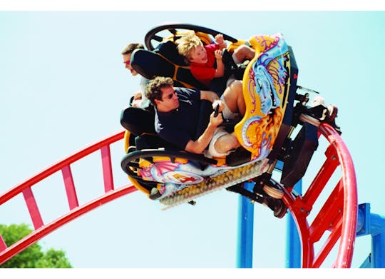Waldameer family on rollercoaster
