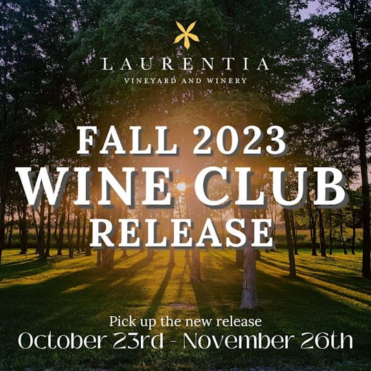 Fall 2023 Wine Club Release Graphic