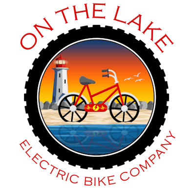 On The Lake Electric Bike Co Logo