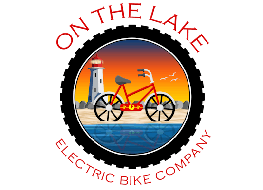 On The Lake Electric Bike Co Logo