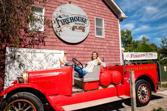 Old Firehouse Winery fire truck