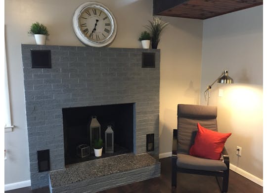 Grand River Valley Rentals Fireplace