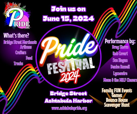 Pride Festival In The Harbor | Ashtabula County Visitors Bureau