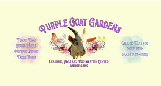 Purple Goat Gardens Logo
