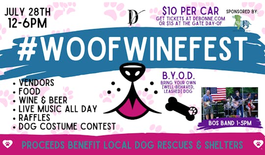 Woof Wine Fest @ Debonne' VIneyards