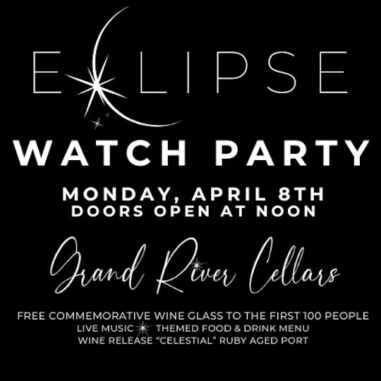 Total Eclipse Party @ Grand River Cellars