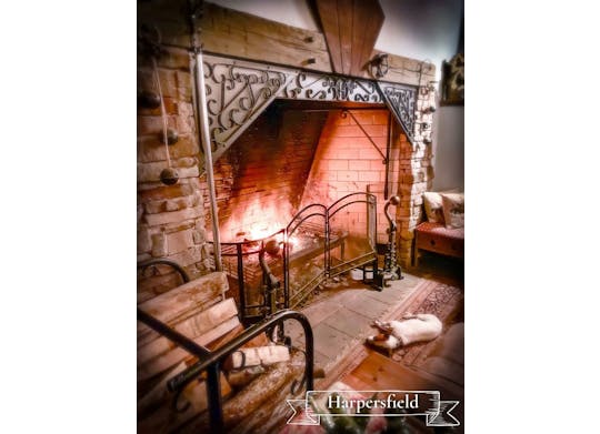 Harpersfield Vineyard Fireplace Facebook