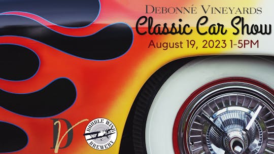 Annual Classic Car Show @ Debonné Vineyards