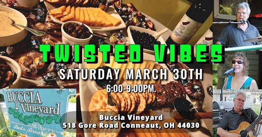 Twisted Vibes (LIVE MUSIC) @ Buccia Vineyards