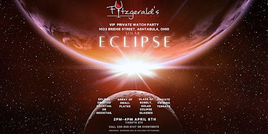 Eclipse Watch Party @ Fitzgerald's Wine Bar