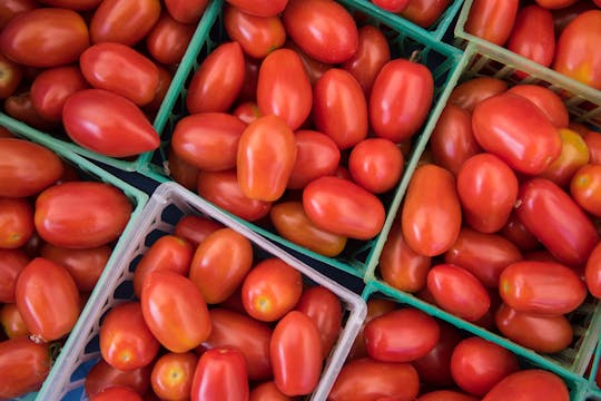 Ashtabula Farmers Market tomatoes
